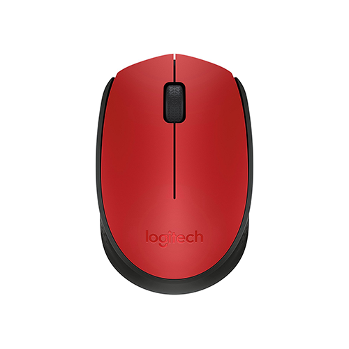 უკაბელო მაუსი - Logitech M171 Red WL