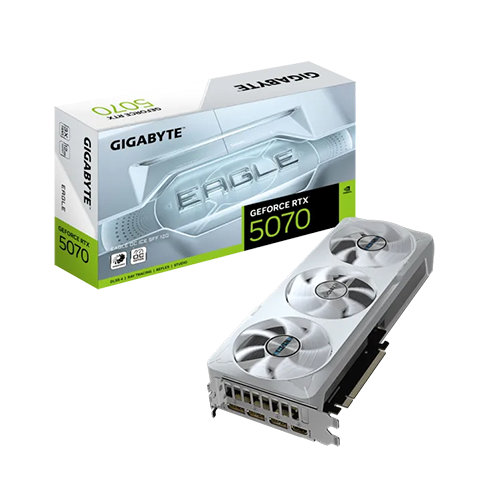 ვიდეობარათი - Gigabyte RTX 5070 12 GB Eagle Ice SFF Oc