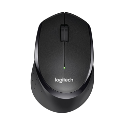 უკაბელო მაუსი - Logitech M330 Silent Plus Black WL