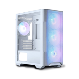 ქეისი - Msi Mag Forge M100R White - 4x120 Fan ARGB