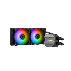 პროცესორის წყლის გაგრილება - Msi Mag Core Liquid M240 240 mm ARGB Black