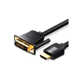 გადამყვანი კაბელი - HDMI To DVI-D კაბელი Vention 5m