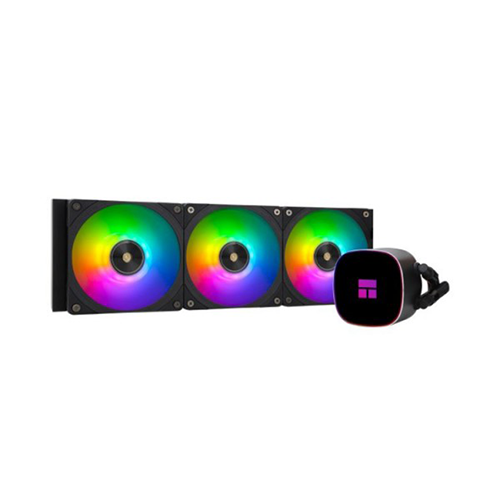 პროცესორის წყლის გაგრილება - Thermal Right Frozen Horizon 360 mm Black ARGB Black