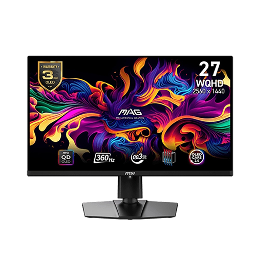 მონიტორი - Msi 271QPX-QD-E2 - 26.5 Inch / 2K / OLED / 240 Hz / 0.03 Ms