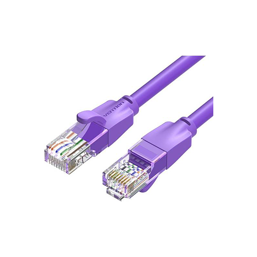 ინტერნეტის კაბელი - Vention Cat6 1მ Purple