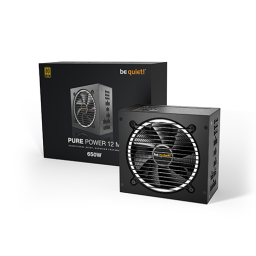 კვების ბლოკი - Be Quiet BN342 Pure Power 12 650 Watt 80 Plus Gold Full Modular