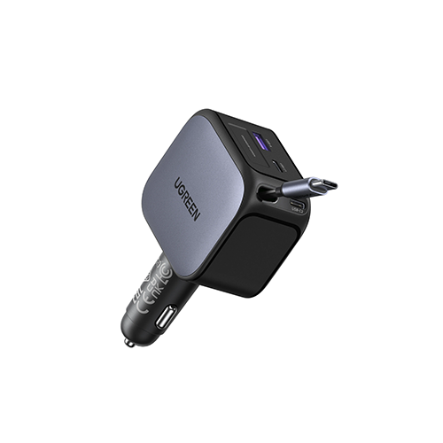 მანქანის დამტენი - Ugreen EC604 145 Watt Grey