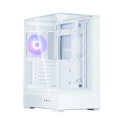 ქეისი - Zalman P40 Prism White - 1x120 Fan ARGB