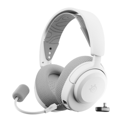 უკაბელო Bluetooth ყურსასმენი - SteelSeries Arctis Nova 3P White WL BT