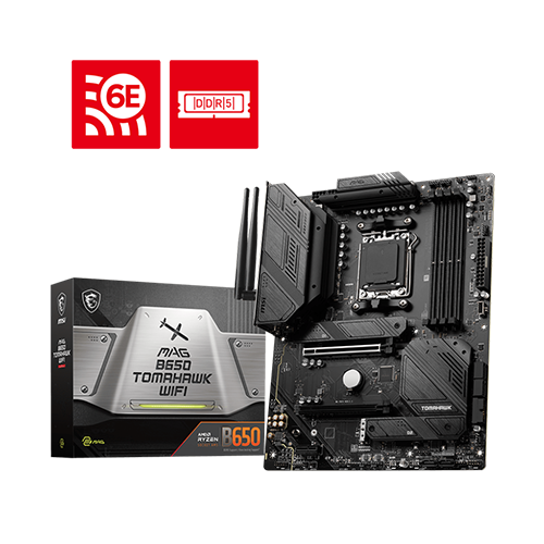 დედაბარათი - Msi Mag B650 Tomahawk Wi-Fi DDR5