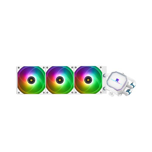 პროცესორის წყლის გაგრილება - Thermal Right Frozen Prism 360 mm ARGB White