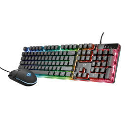 Combo - Keyboard + Mouse - Trust GXT 838 Azor