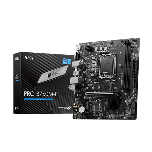 Motherboard - Msi Pro B760M-E DDR5