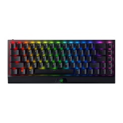 უკაბელო ტენვადი მექანიკური კლავიატურა - Razer Gaming Keyboard BlackWidow V3 Mini HyperSpeed Green Switch USB RU RGB Black WL BT