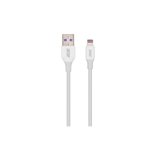 მობილურის კაბელი - 2E Glow 1მ White