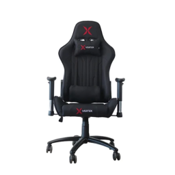 კომპიუტერის სკამი - Vertex Turu Black Fabric