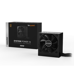 კვების ბლოკი - Be Quiet BN327 System Power 10 550 Watt 80 Plus Bronze