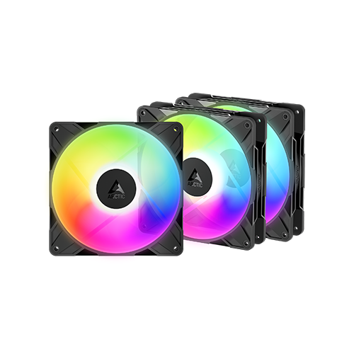 ქეისის გაგრილება - Arctic P14 Pro Reverse - 3x140 mm ARGB Black