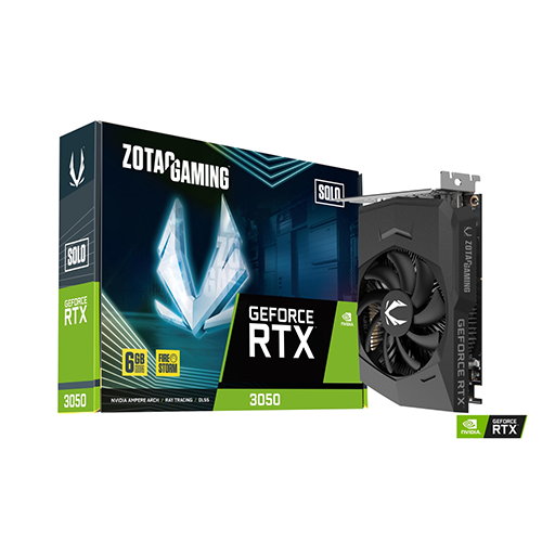 ვიდეობარათი - Zotac RTX 3050 6 GB Solo