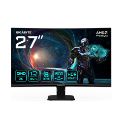 რკალური მონიტორი - Gigabyte GS27QCA - 27 Inch / 2K / VA / 180 Hz / 1 Ms