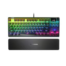 მექანიკური კლავიატურა - SteelSeries Apex Pro TKL (2023) RGB 104key OmniPoint Switch USB EN Black