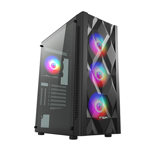 ქეისი - Fsp CMT395A - 4x120 Fan RGB