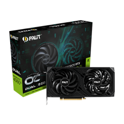 ვიდეობარათი - Palit Dual RTX 4060 Ti 8 GB Oc