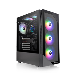 ქეისი - Thermaltake View S200 TG ARGB Black - 3×120 Fan ARGB