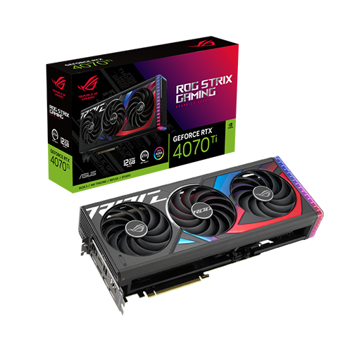 ვიდეობარათი - Asus Rog Strix RTX 4070 Ti 12 GB -