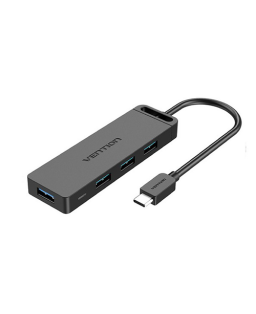 Type-C USB Hub 4 Port - Vention 3.0 ABS Type 0.15მ