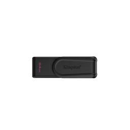 ფლეშ მეხსიერება - Kingston DataTraveler Exodia S 64 GB USB 3.2 Black