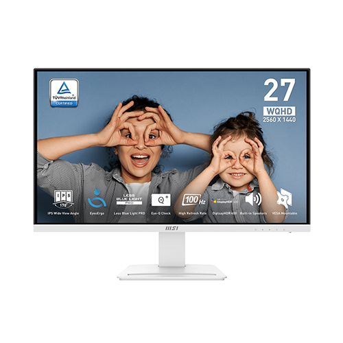 მონიტორი - Msi Pro MP273QW E2 - 27 Inch / 2K / IPS / 100 Hz / 1 Ms