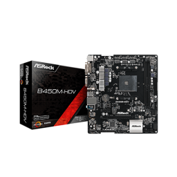 დედაბარათი - Asrock B450M-HDV DDR4