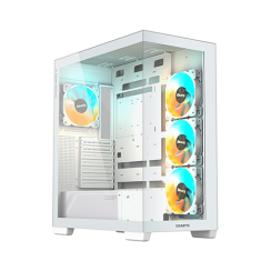 ქეისი - Gigabyte C500 Panoramic Stealth Ice - 4x120 Fan ARGB