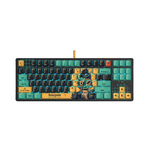 მექანიკური კლავიატურა - A4tech Bloody AT87 Alpha Optical Switch Renegade