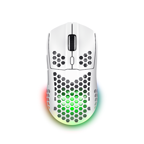 უკაბელო ტენვადი მაუსი - Trust Helox GXT 929W White Rechargable WL