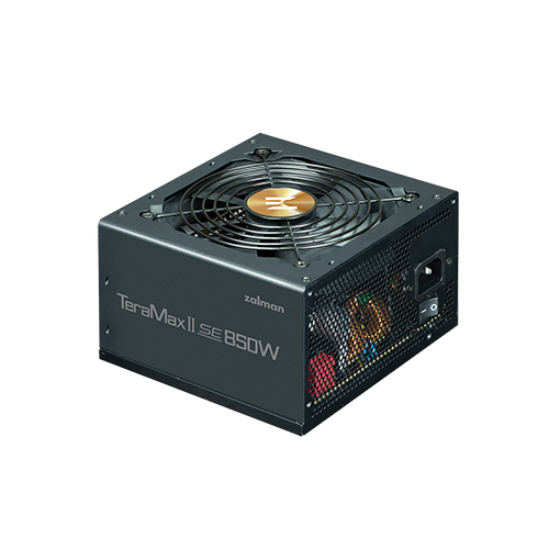 კვების ბლოკი - Zalman Teramax 2 Se 850 Watt 80 Plus Gold Full Modular Black