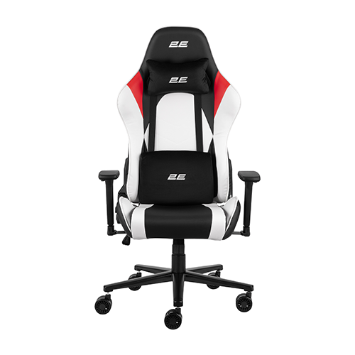 კომპიუტერის სკამი - 2E Gaming Chair Bushido Gen II White-Black