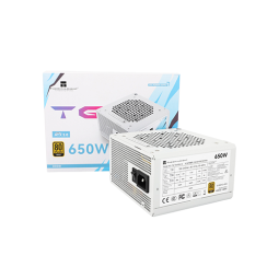 კვების ბლოკი - Thermal Right 650 Watt 80 Plus Gold White