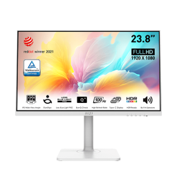 მონიტორი - Msi Modern MD2412PW White - 23.8 Inch / FHD / IPS / 100 Hz / 1 Ms