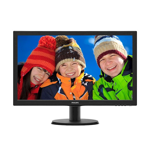 Monitor - Philips 243V5QHSBA - 23.6 Inch / FHD / VA / 60 Hz / 8 Ms