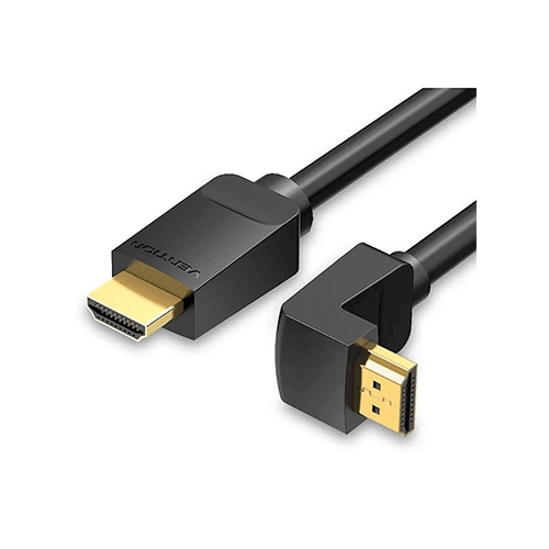 HDMI კაბელი - Vention 1მ Right Angle 270 Degree