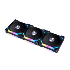 ქეისის გაგრილება - Lian Li Uni Fan SL120 V2 - 3x120 Fan ARGB Black