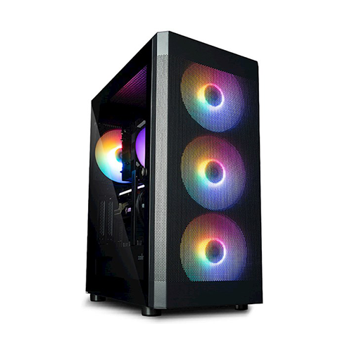 Case - Zalman I4 TG Black - 4x120 Fan RGB