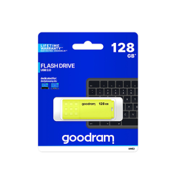 ფლეშ მეხსიერება - Goodram UME2-1280Y0R11 128 GB USB 2.0 Yellow