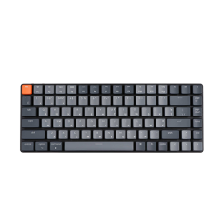 Wireless Rechargeable Mechanical Keyboard - Keychron K3 84 Key Blue Switch Low Profile RGB Rechargable WL BT
