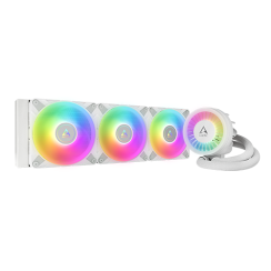 პროცესორის წყლის გაგრილება - Arctic Liquid Freezer III 360 mm ARGB White