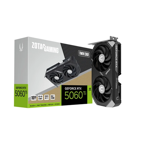 ვიდეობარათი - Zotac RTX 5060 Ti 16 GB Twin Edge