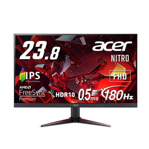 მონიტორი - Acer Nitro VG240YM3bmiipx - 23.8 Inch / FHD / IPS / 180 Hz / 0.5 Ms