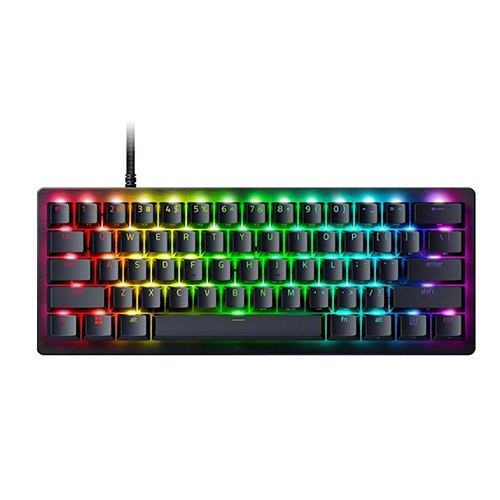 მექანიკური კლავიატურა - Razer Huntsman V3 Pro Mini RGB 61key Analog Optical Switches USB-A EN Black